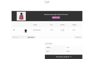 Cart Upsell for WooCommerce